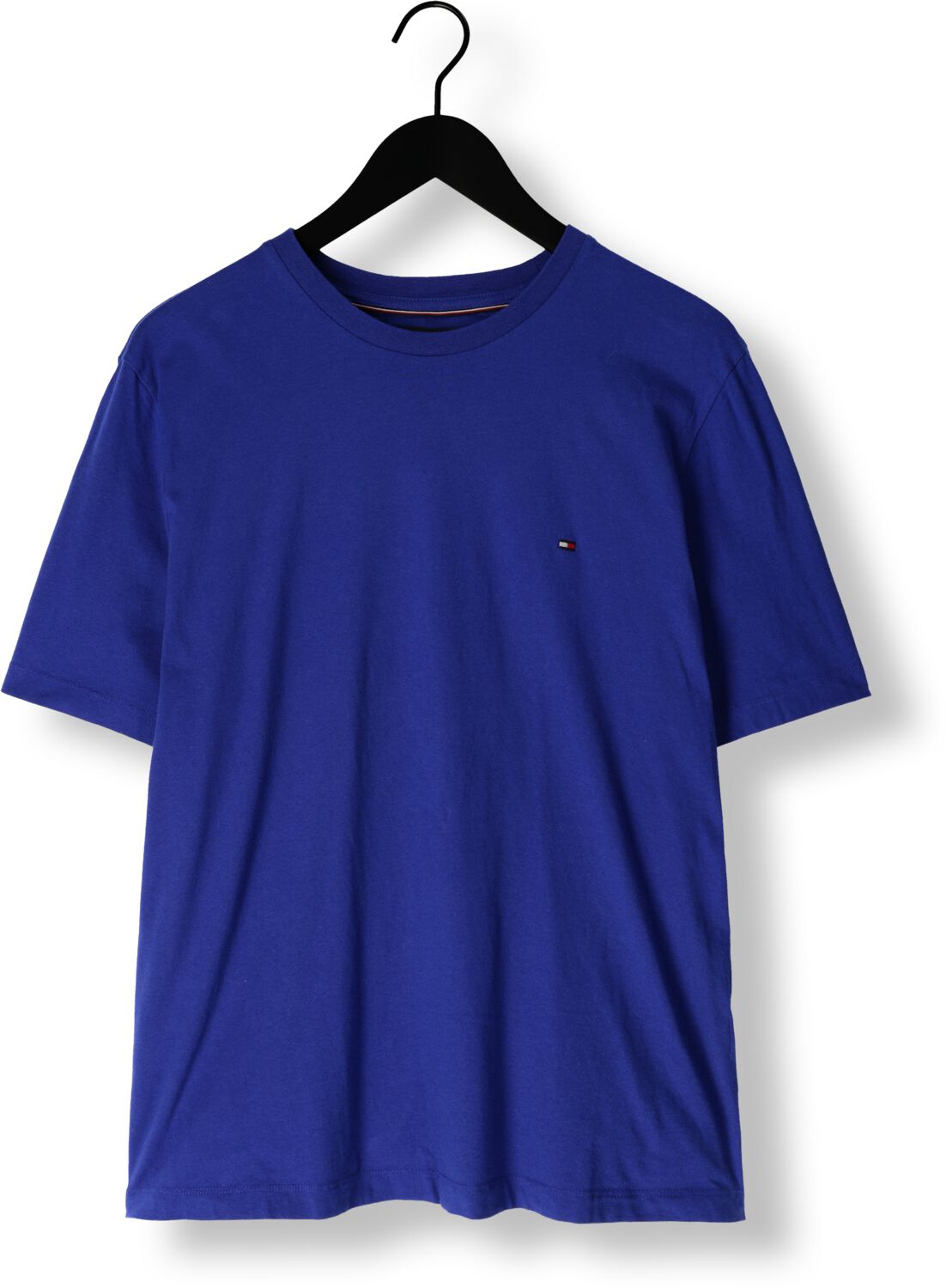TOMMY HILFIGER Heren Polo's & T-shirts Ess Seasonal Reg Fit Solid Tee Blauw