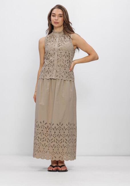 Grijze WITHBLACK Blouses WBLMARIT SL TOP - large