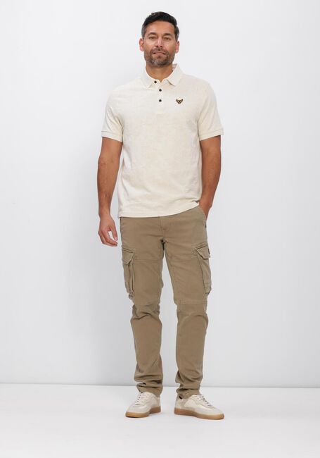 Beige PME LEGEND Polo JACQUARD JERSEY - large