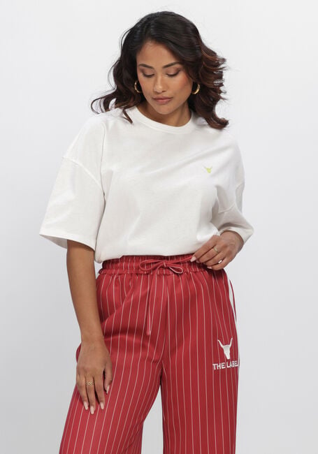 Witte ALIX THE LABEL T-shirt THE LABEL T SHIRT - large