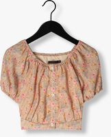 Roze NONO Blouse TOMAS FLORAL CROPPED BLOUSE PUFFED SLEEVE - medium
