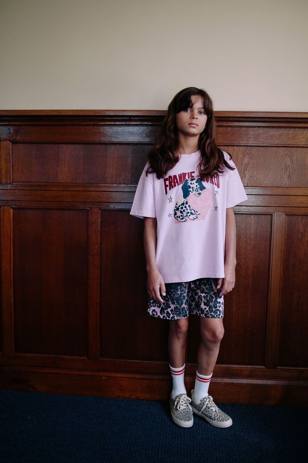 Roze CALL ME FRANKIE T-shirt VALENTINE T-SHIRT - large