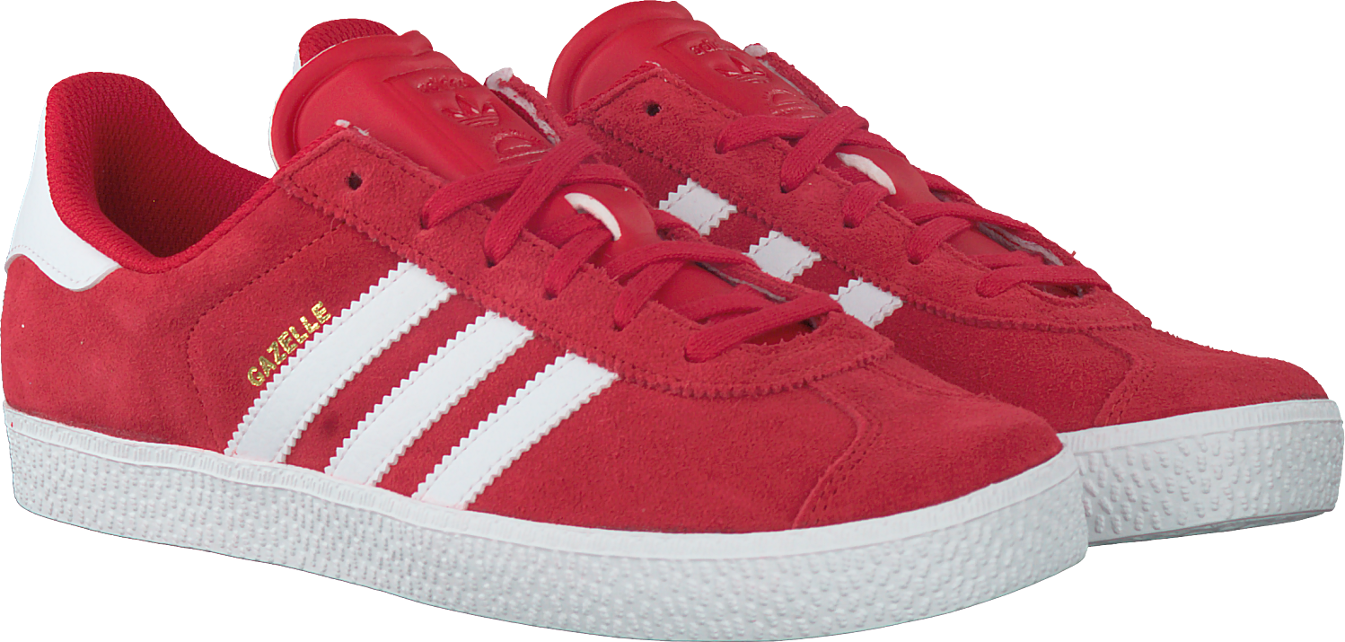 rode adidas schoenen