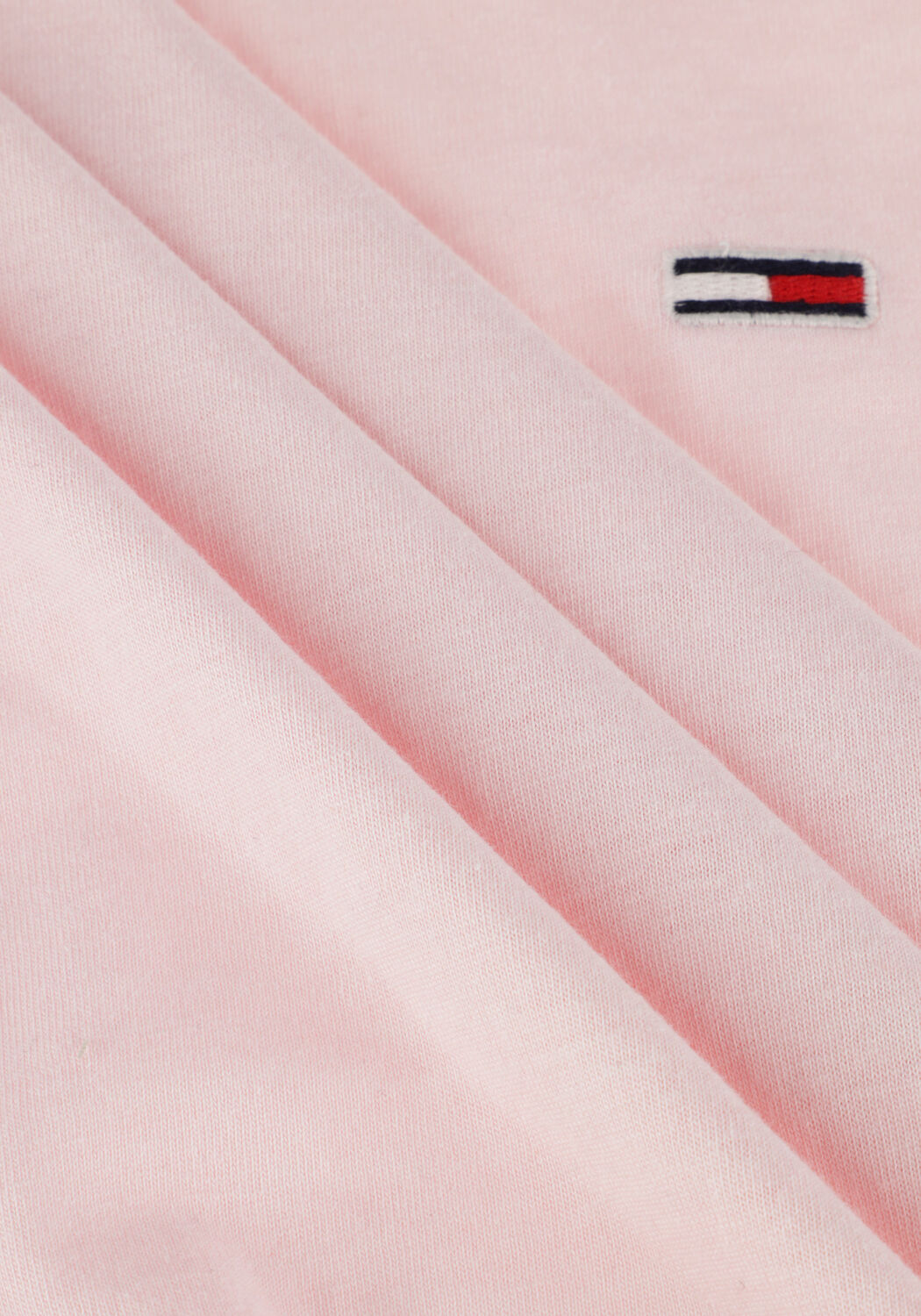 Roze TOMMY JEANS T-shirt TJM XSLIM JASPE HTR TEE EXT - large