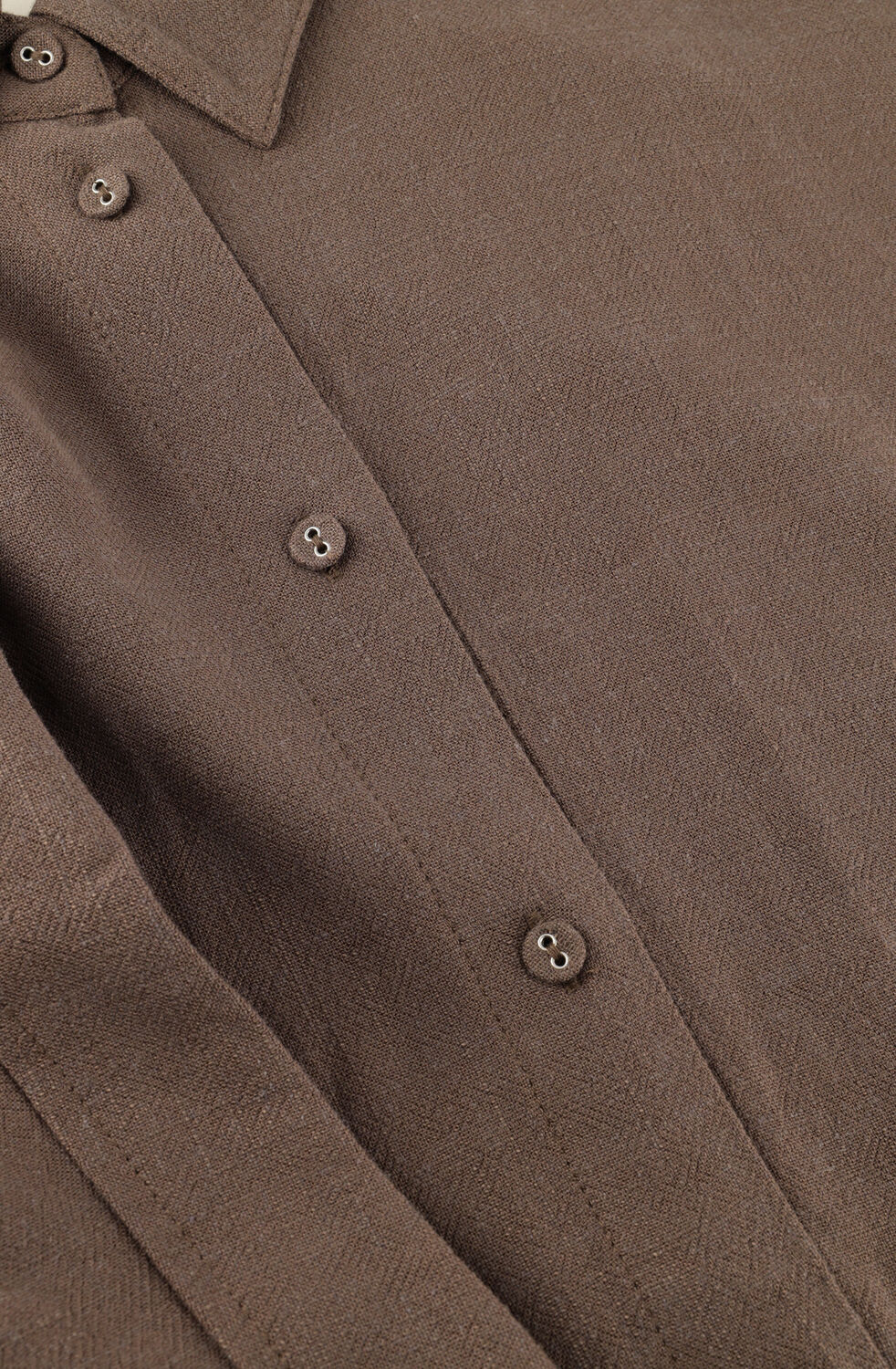 Bruine SELECTED WOMEN Blouses SLFVIVA SS CROPPED SUN SHIRT - large