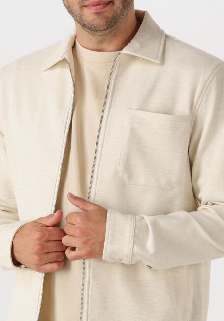 Ecru DSTREZZED Overshirt PIKE OVERSHIRT - large