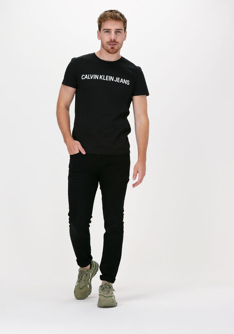 Zwarte SELECTED MEN Slim fit jeans SLHSLIM-LEON 4003 W.BLACK ST J - large