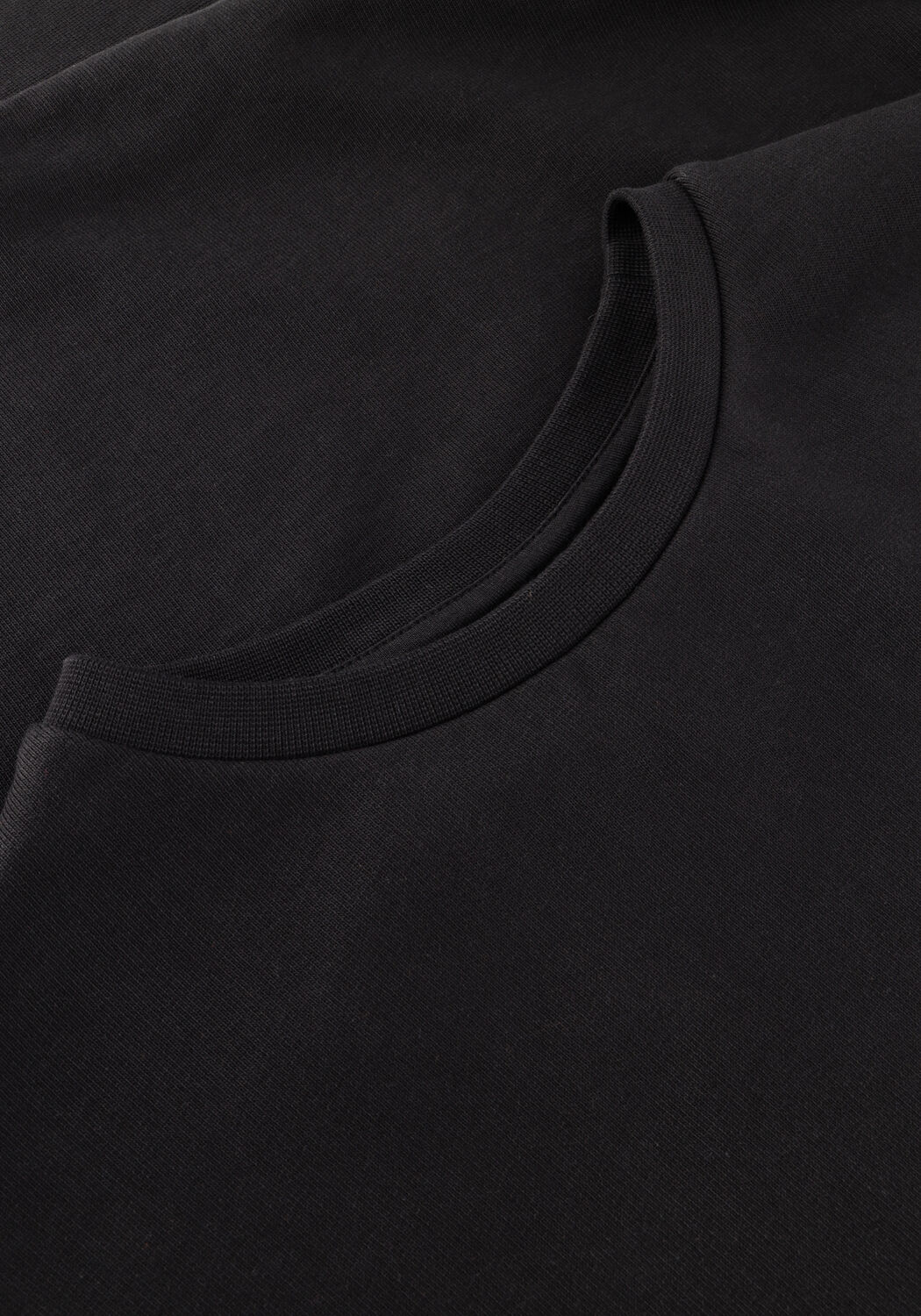 Zwarte LYLE & SCOTT Trui HEAVY WEIGHT DROP SHOULDER CREW NECK - large