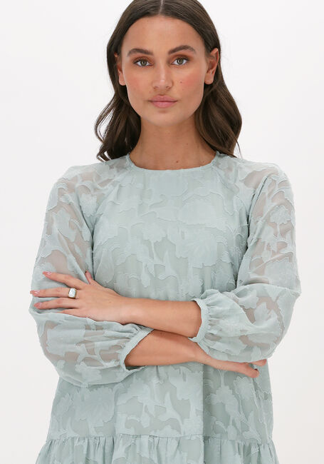 Mint Y.A.S. Mini jurk YASLUCINDA 3/4 DRESS - large