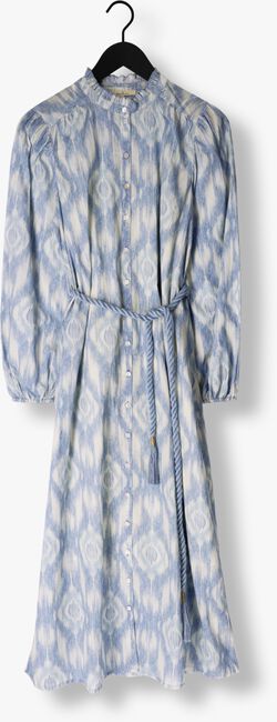 Blauwe CIRCLE OF TRUST Midi jurk GWEN DRESS - large