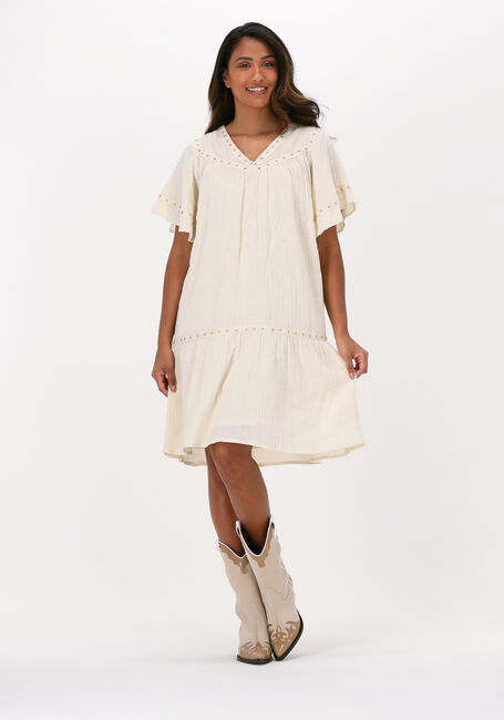 Creme MKT STUDIO Mini jurk RIMAE - large