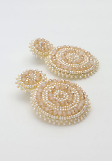 Multi PAULIE POCKET Oorbellen BEADS BEIGE - large