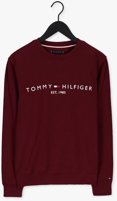 Bordeaux TOMMY HILFIGER Sweater TOMMY LOGO SWEATSHIRT - large
