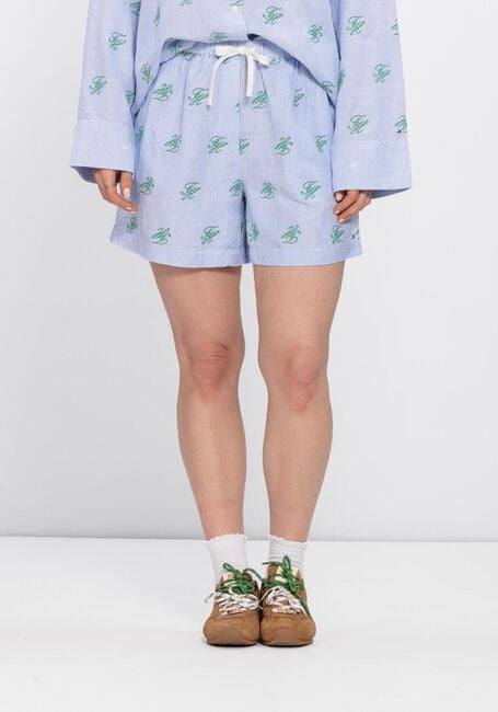Blauwe TOMMY HILFIGER Korte broek SWIMSHOP LINEN SHORT - large