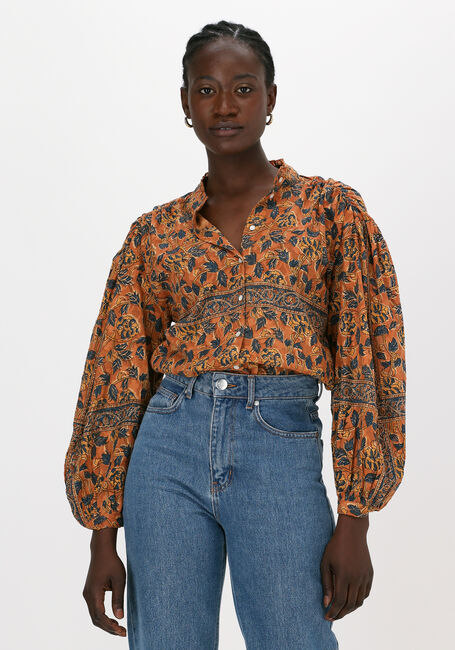 Bruine ANTIK BATIK Blouses FANNY BLOUSE - large