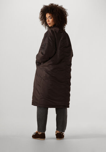 Zwarte MY ESSENTIAL WARDROBE Gewatteerde jas HELGAMW REVERSABLE LONG JACKET - large