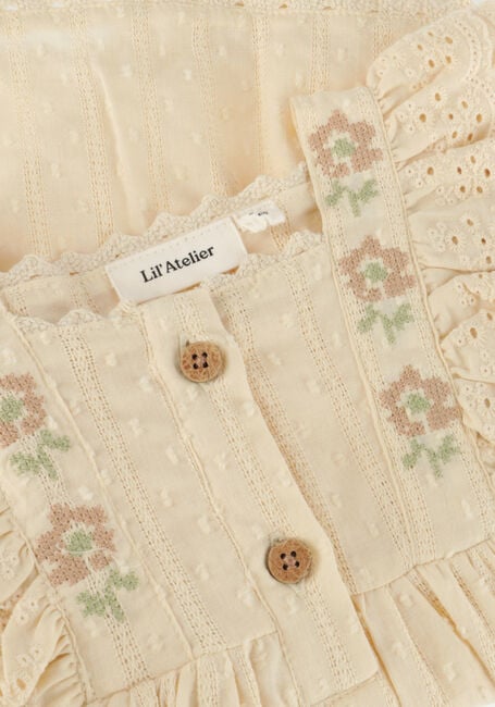 Zand LIL' ATELIER Mini jurk NBFFANNIE SL BODY DRESS - large