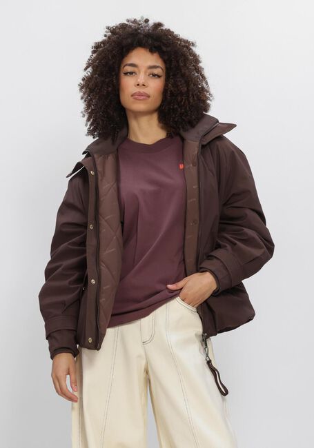 Bruine HARPER & YVE Gewatteerde jas BLAZE-JA - large