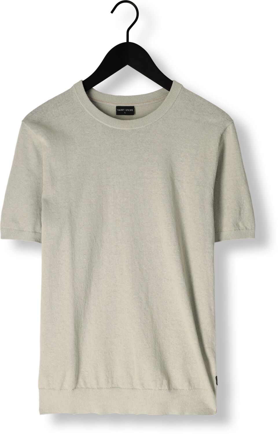 SAINT STEVE Heren Polo's & T-shirts Wout Lichtgrijs