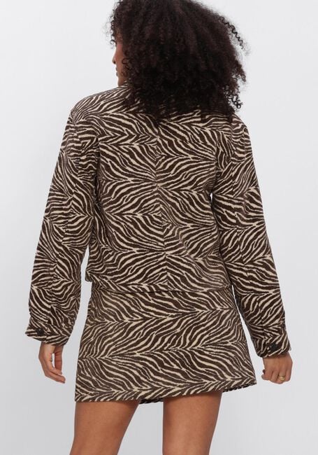 Bruine OBJECT Jack OBJTHEA L/SRE SHORT JACKET - large