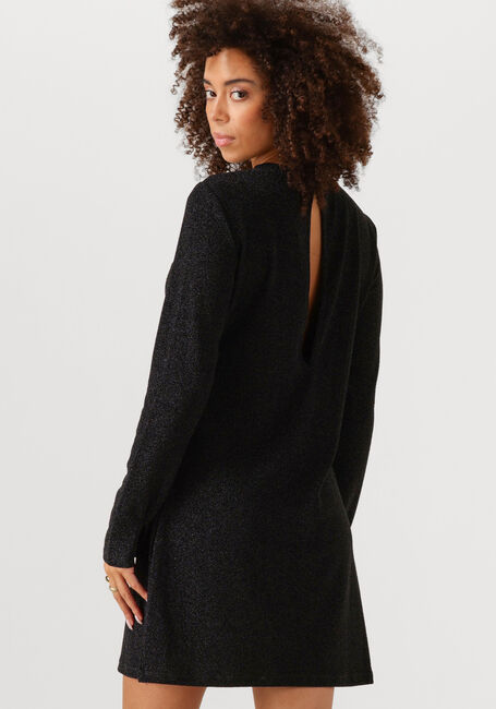 Zwarte OBJECT Mini jurk OBJFILIPA L/S RE SHORT DRESS - large