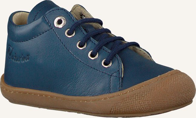 Blauwe NATURINO MINI Veterschoenen 3972 Blauwe NATURINO MINI Veterschoenen 3972 - large