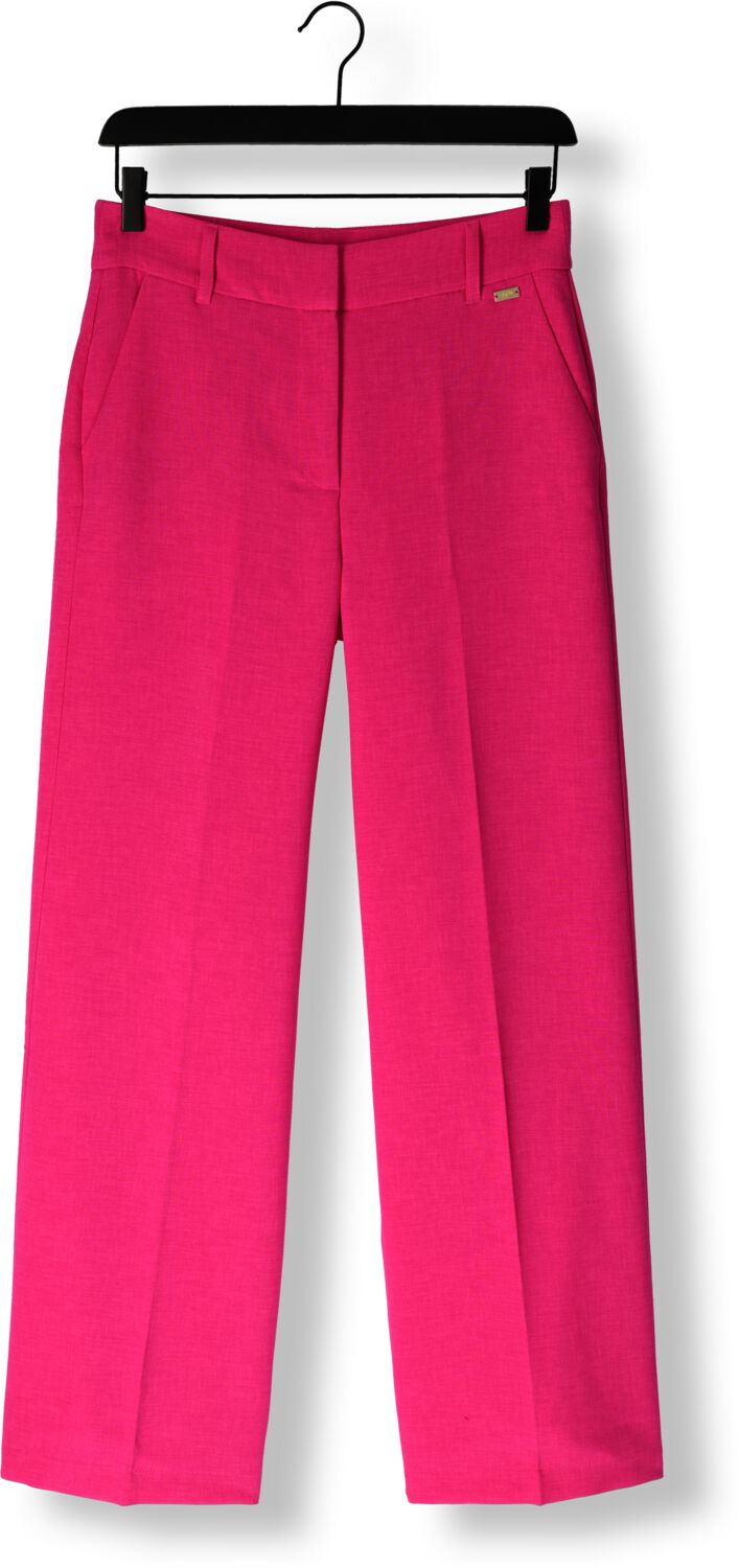 POM AMSTERDAM Dames Broeken Wide Leg Pink Glow Pants Roze