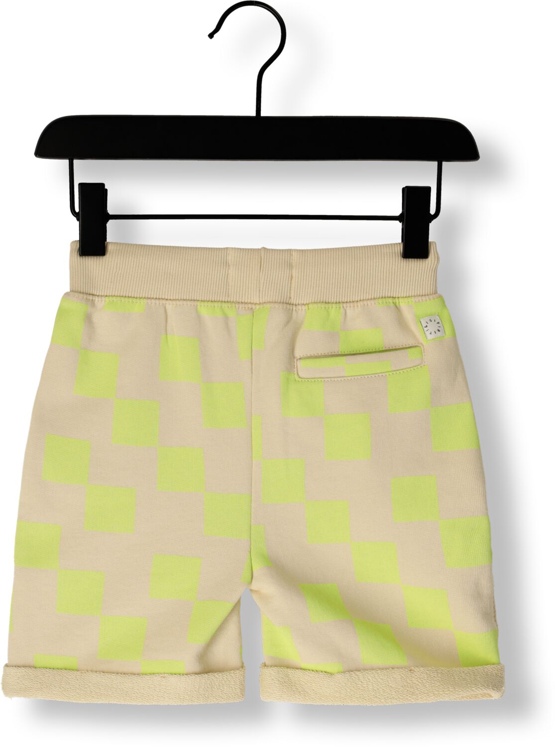 Sproet & Sprout Jongens Broeken Shorts Block Print Beige