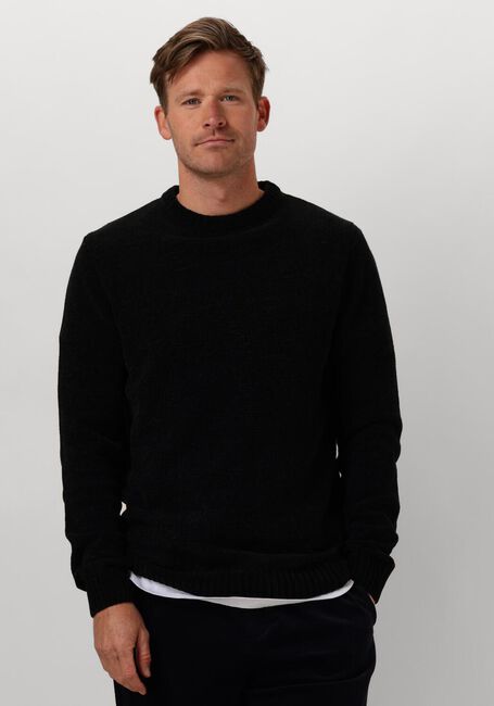 Zwarte ANERKJENDT Trui AKSUNE CHENILLE KNIT - large