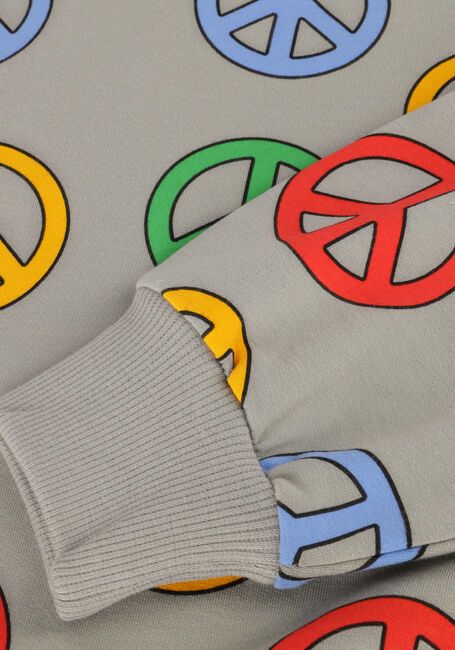 Lichtblauwe CARLIJNQ Sweater PEACE-NEW SWEATER - large