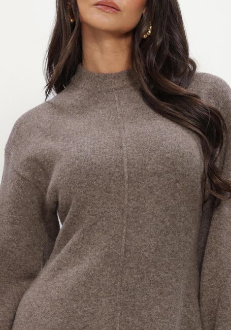 Taupe NOTRE-V Mini jurk NV-ILJA - large