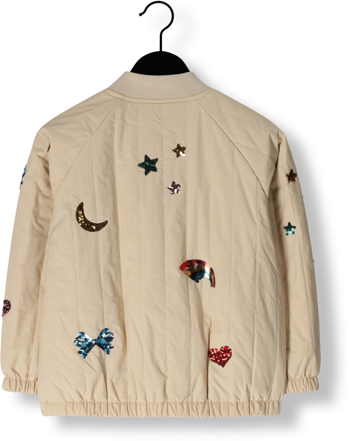 KONGES SLOJD Meisjes Jassen Juno Sequi Bomber Jacket Beige