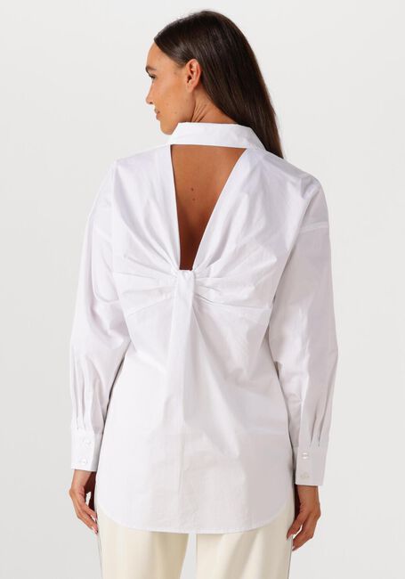 Witte HAUTE L'AMITIÉ Blouses TWIST BOW SHIRT - large