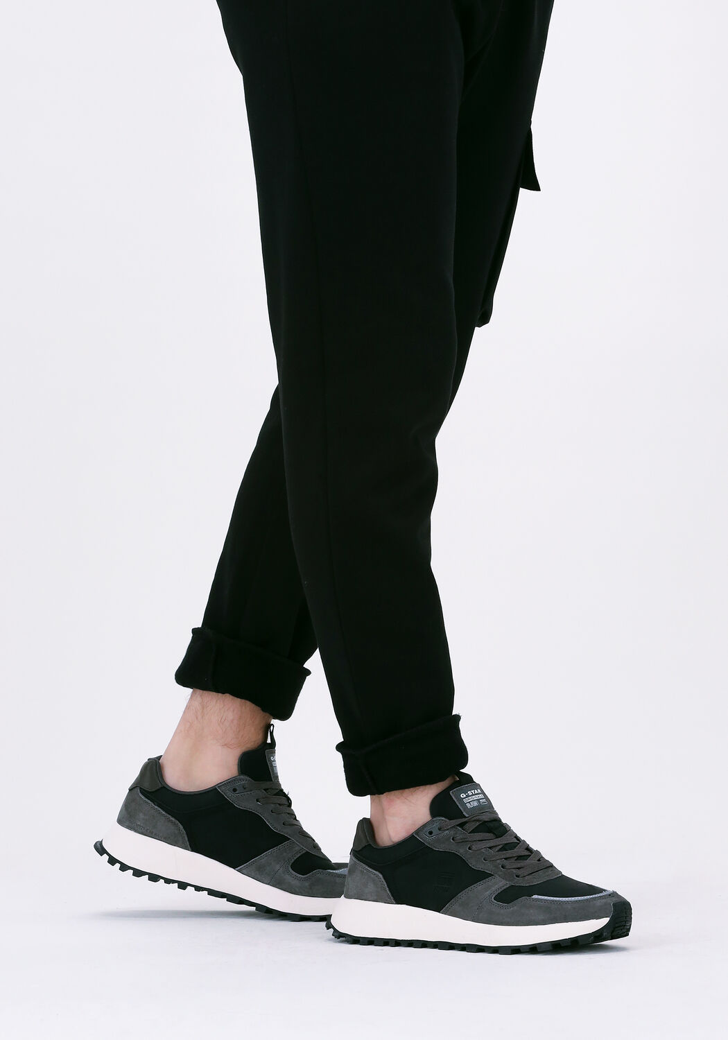 Zwarte G-STAR RAW Lage sneakers THEQ RUN TNL M | Omoda