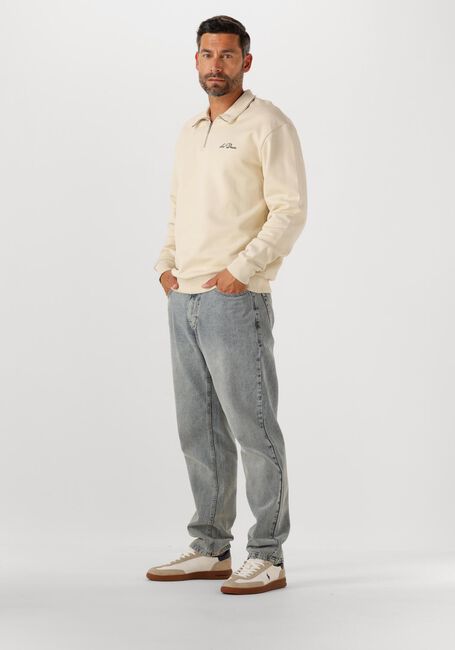 LES DEUX CREW HALF-ZIP SWEATSHIRT - large