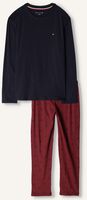 Blauwe TOMMY HILFIGER UNDERWEAR Pyjama's LS JERSEY SET PRINT Blauwe TOMMY HILFIGER UNDERWEAR Pyjama's LS JERSEY SET PRINT - medium