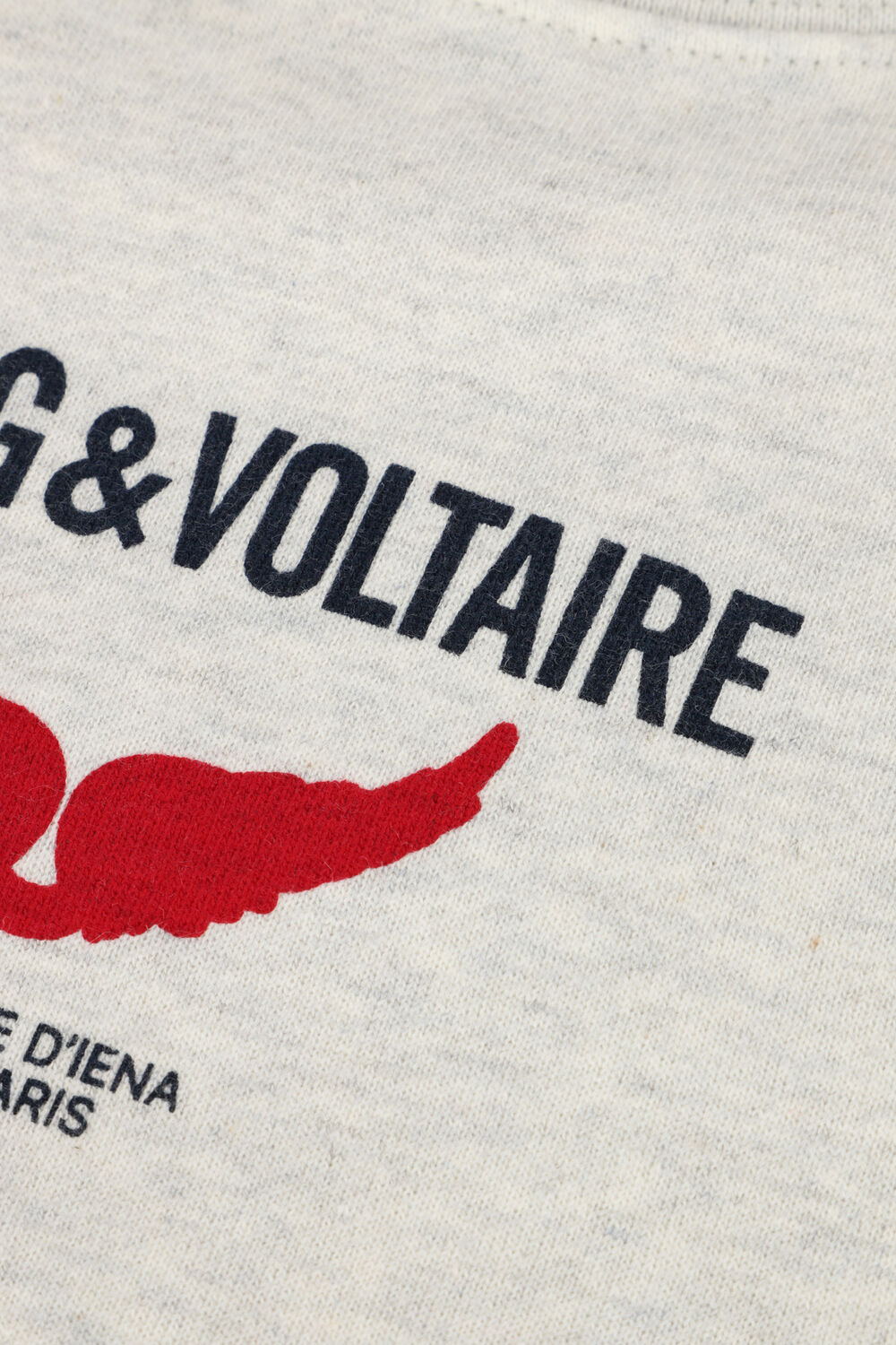 Lichtgrijze ZADIG & VOLTAIRE Sweater X60154 - large