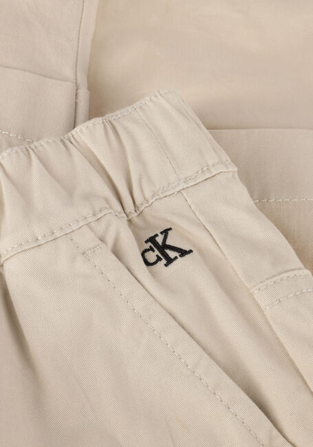 Beige CALVIN KLEIN Cargobroeken MULTI-POCKETS CARGO WOVEN PANTS - large