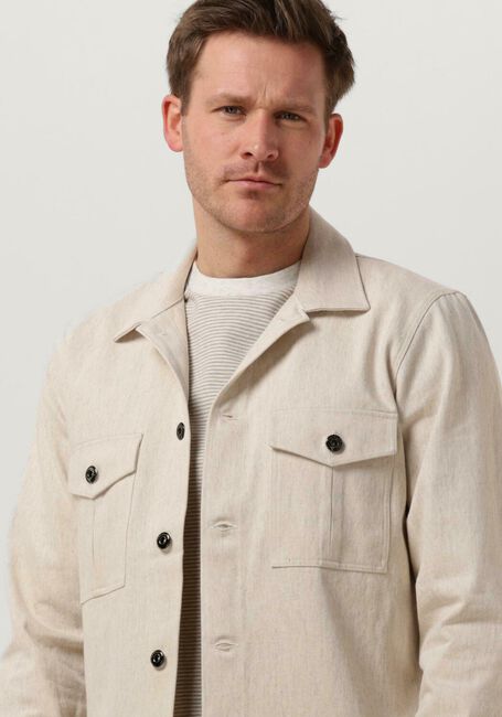 Beige PROFUOMO Overshirt PPUF10002 - large
