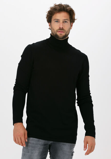 Zwarte PUREWHITE Coltrui ESSENTIAL KNIT TURTLENECK - large