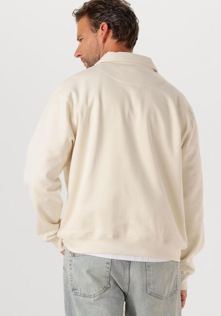 Creme WOODBIRD Trui WBTOM ZIP POLO - large