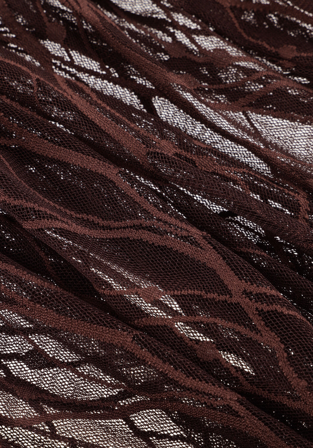 Bruine CO'COUTURE Top MERCY MESH TURTLENECK - large