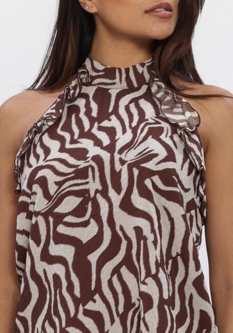 Multi DANTE6 Top GALILEE PRINTED HALTER TOP - large