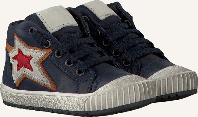 Blauwe OMODA Hoge sneakers 928A Blauwe OMODA Hoge sneakers 928A - large