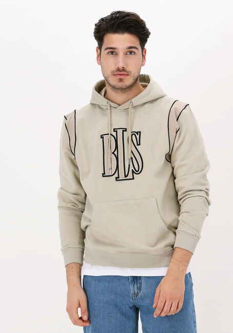 Zand BLS HAFNIA Sweater OG OUTLINE LOGO HOODIE - large