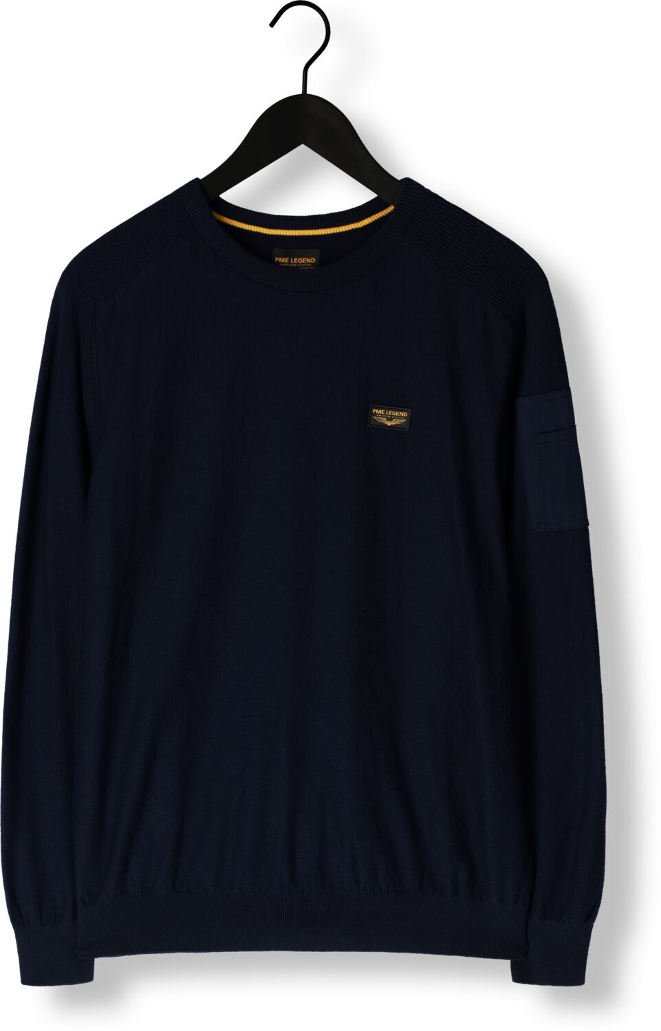 PME LEGEND Heren Truien & Vesten R-neck American Classic Buckley Knit Blauw