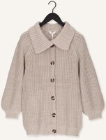 Lichtgrijze OBJECT Vest JAMALIA L/S KNIT CARDIGAN Lichtgrijze OBJECT Vest JAMALIA L/S KNIT CARDIGAN - medium