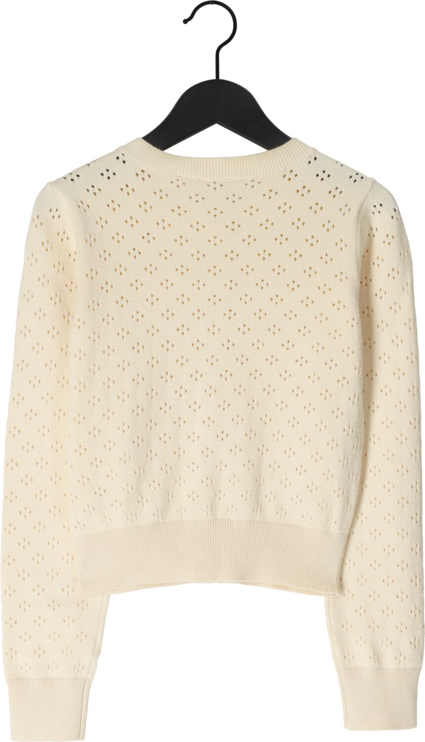 NONO Meisjes Truien & Vesten Alia Knitted Cardigan Ecru