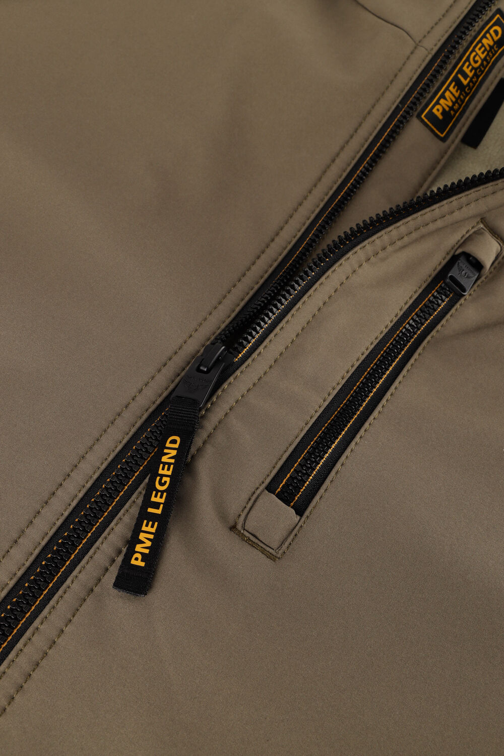 Groene PME LEGEND Jack BOMBER JACKET SKYGLIDER SOFTSHELL - large