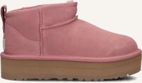 Roze UGG Vachtlaarzen CLASSIC ULTRA MINI PLATFORM K Roze UGG Vachtlaarzen CLASSIC ULTRA MINI PLATFORM K - medium